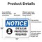 Signmission 10 in Height, 14 in Width, Aluminum, Rectangle OS-2PACK-NS-A-1014-L-12301 - alternate 2